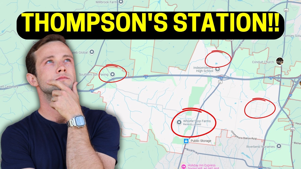 Why EVERYONE Is Suddenly Moving to Thompson’s Station Tennessee! 📦