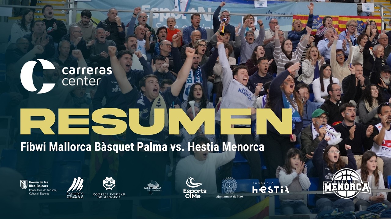 ⏯️ 𝐑𝐄𝐒𝐔𝐌𝐄𝐍 𝑪𝒂𝒓𝒓𝒆𝒓𝒂𝒔 𝑪𝒆𝒏𝒕𝒆𝒓 | 𝐉𝟐𝟏 𝐏𝐫𝐢𝐦𝐞𝐫𝐚 𝐅𝐄𝐁 𝟐𝟓/𝟐𝟔: Fibwi Mallorca Bàsq. Palma 69-76 Hestia Menorca