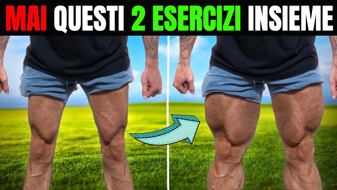 (errore🤦🏻) NON abbinare MAI questi 2 ESERCIZI per le GAMBE...