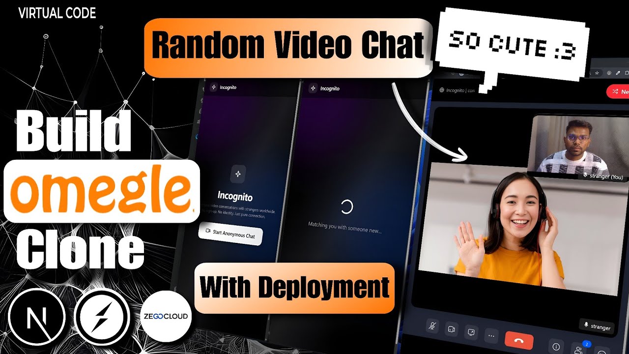 Build an Omegle Clone with Next.js, Socket.IO & ZEGOCLOUD 🔥 | Real-Time Video Chat App