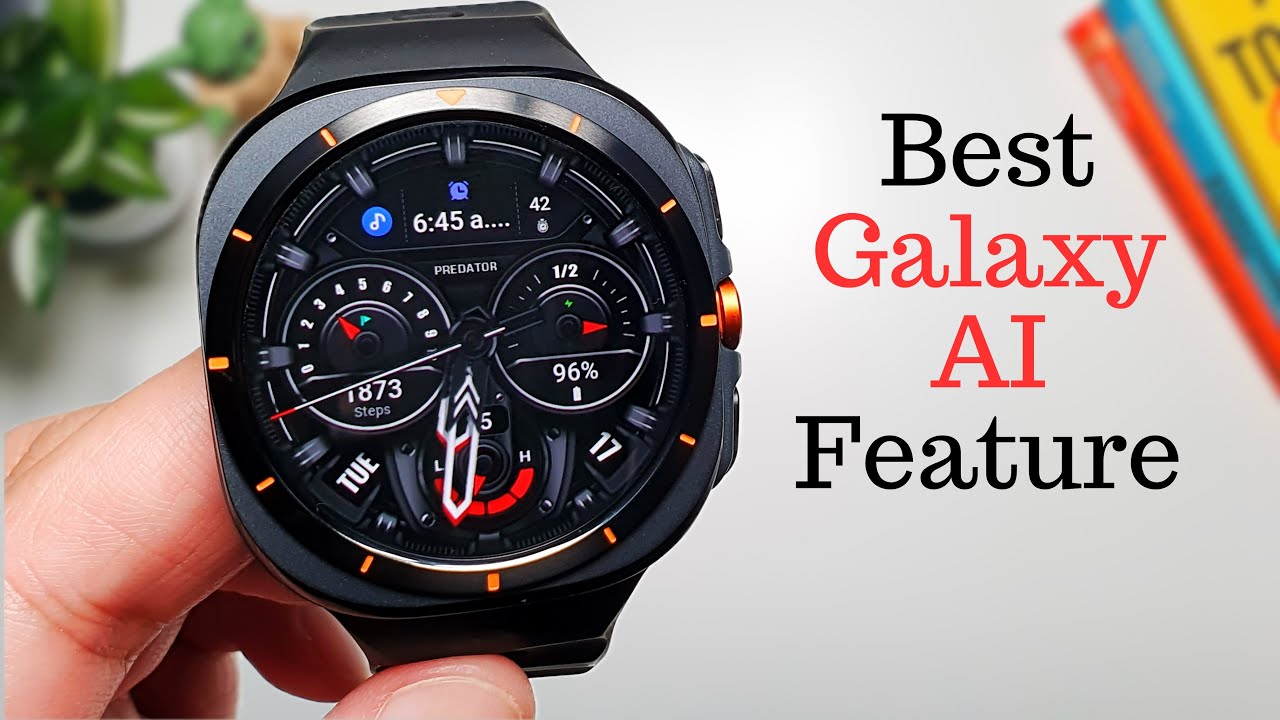 Checkout the best Galaxy AI Feature on Galaxy Watch Ultra!