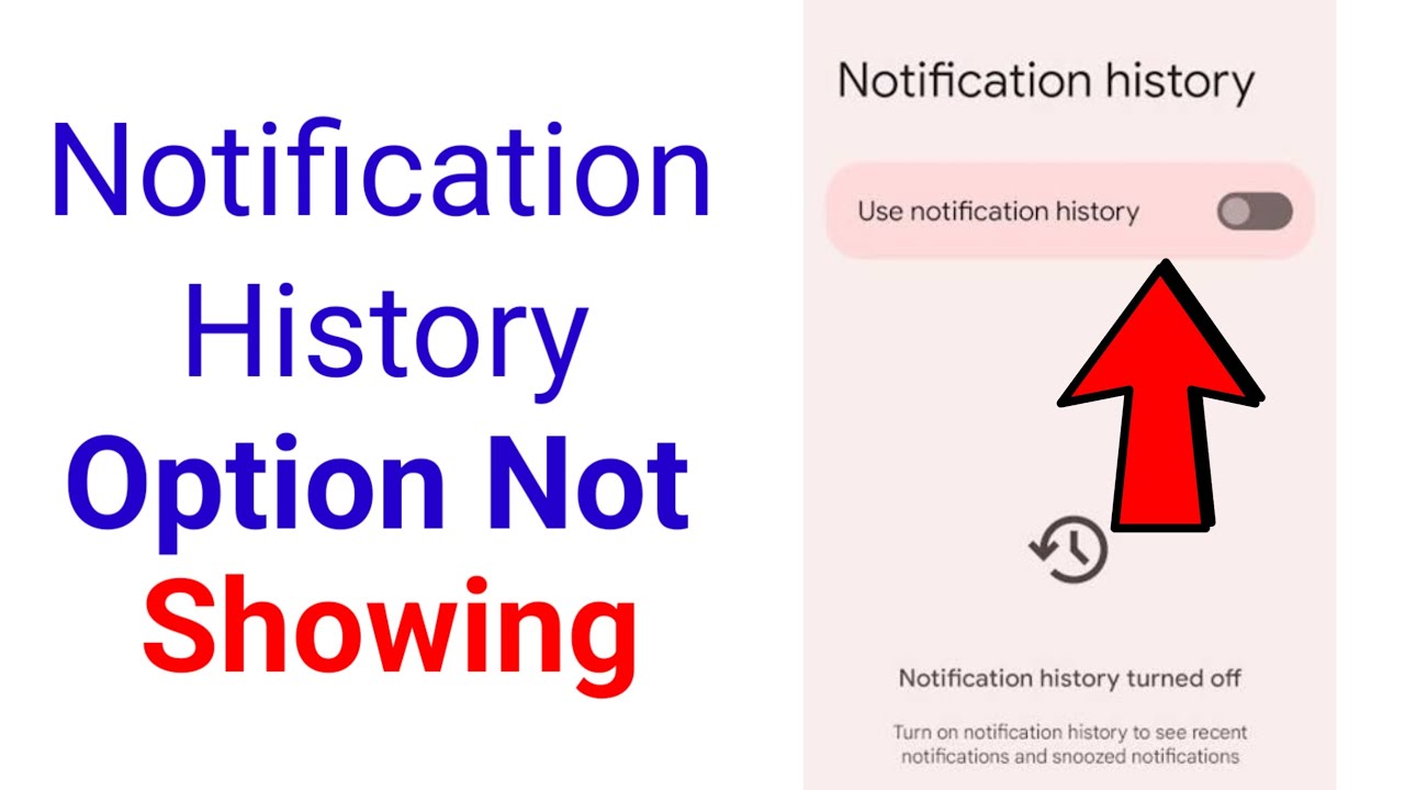 notification history not showing / how to enable notification history in redmi