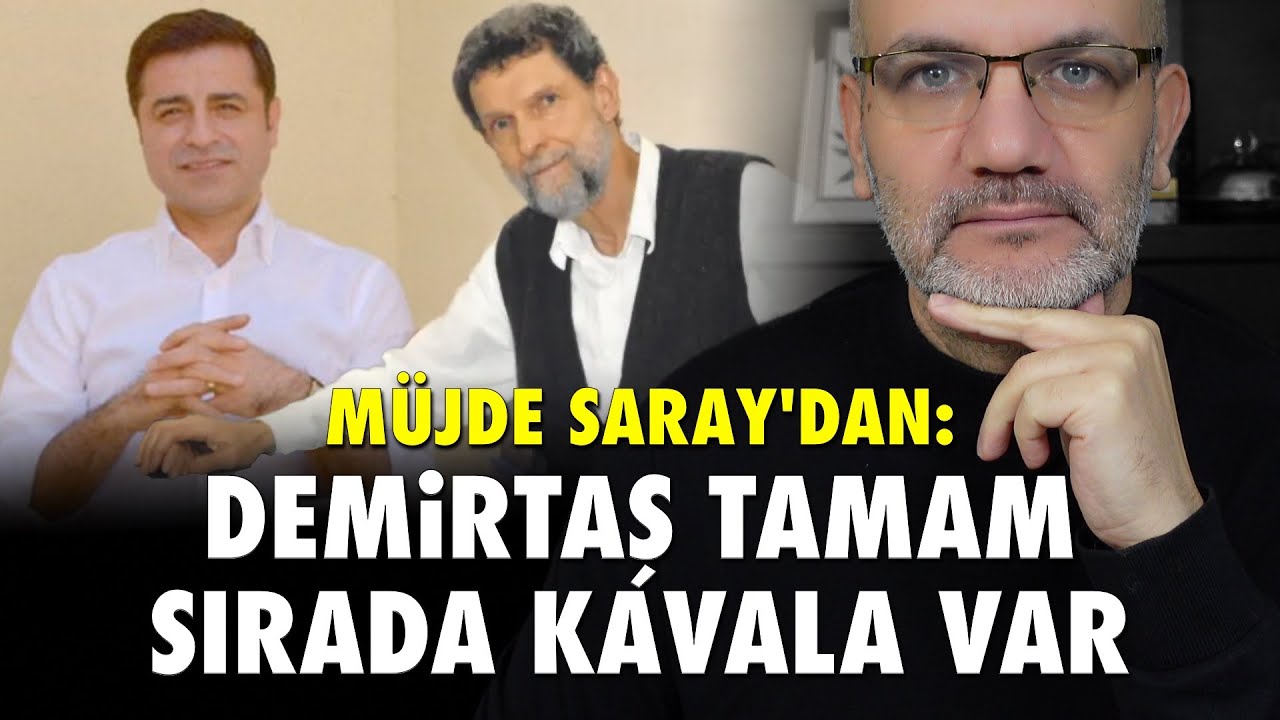 Müjde Saray'dan: Demirtaş tamam; sırada Kavala var | Tarık Toros | Manşet | 6 Kasım 2025