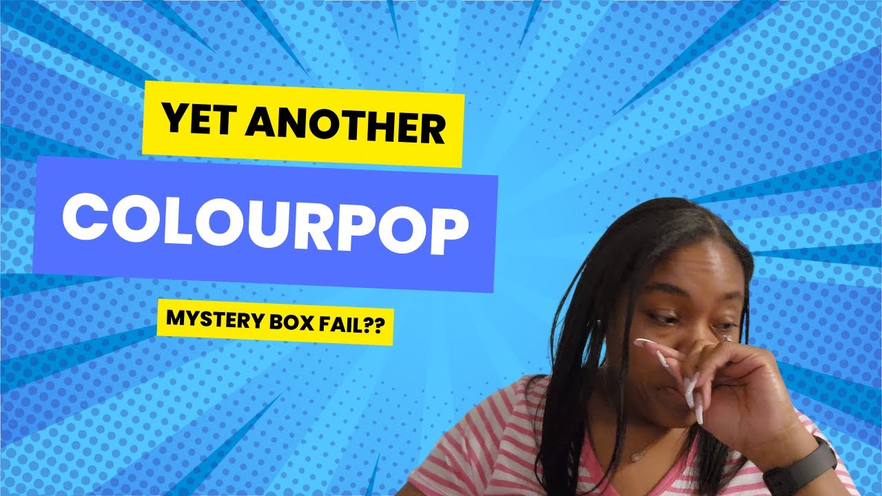 Colourpop Secret Stash Mystery Box