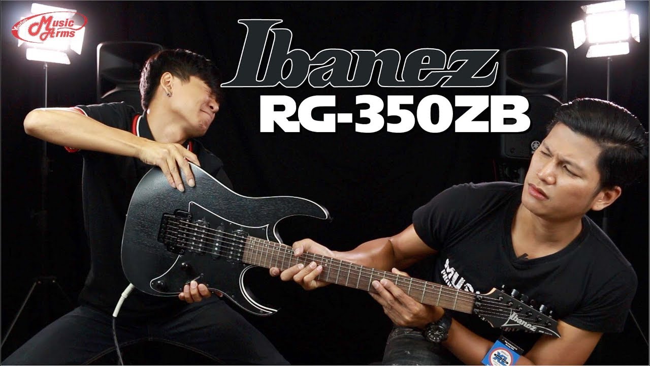 Ibanez RG-350ZB l กีต้าร์ไฟฟ้าดำด้านราคาไม่เกิน 20000
