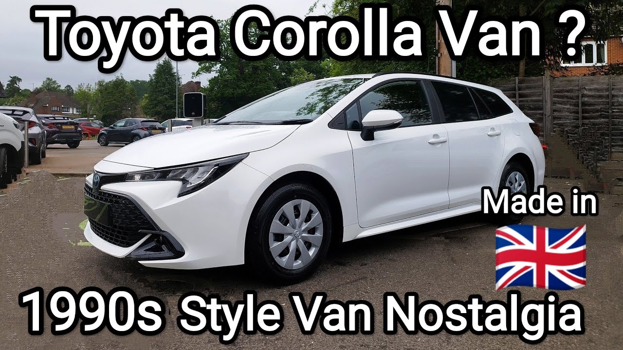 New Toyota Corolla Commercial Van Walkround - Similar to the Retro Vintage Astra Vans of 80s 90s era