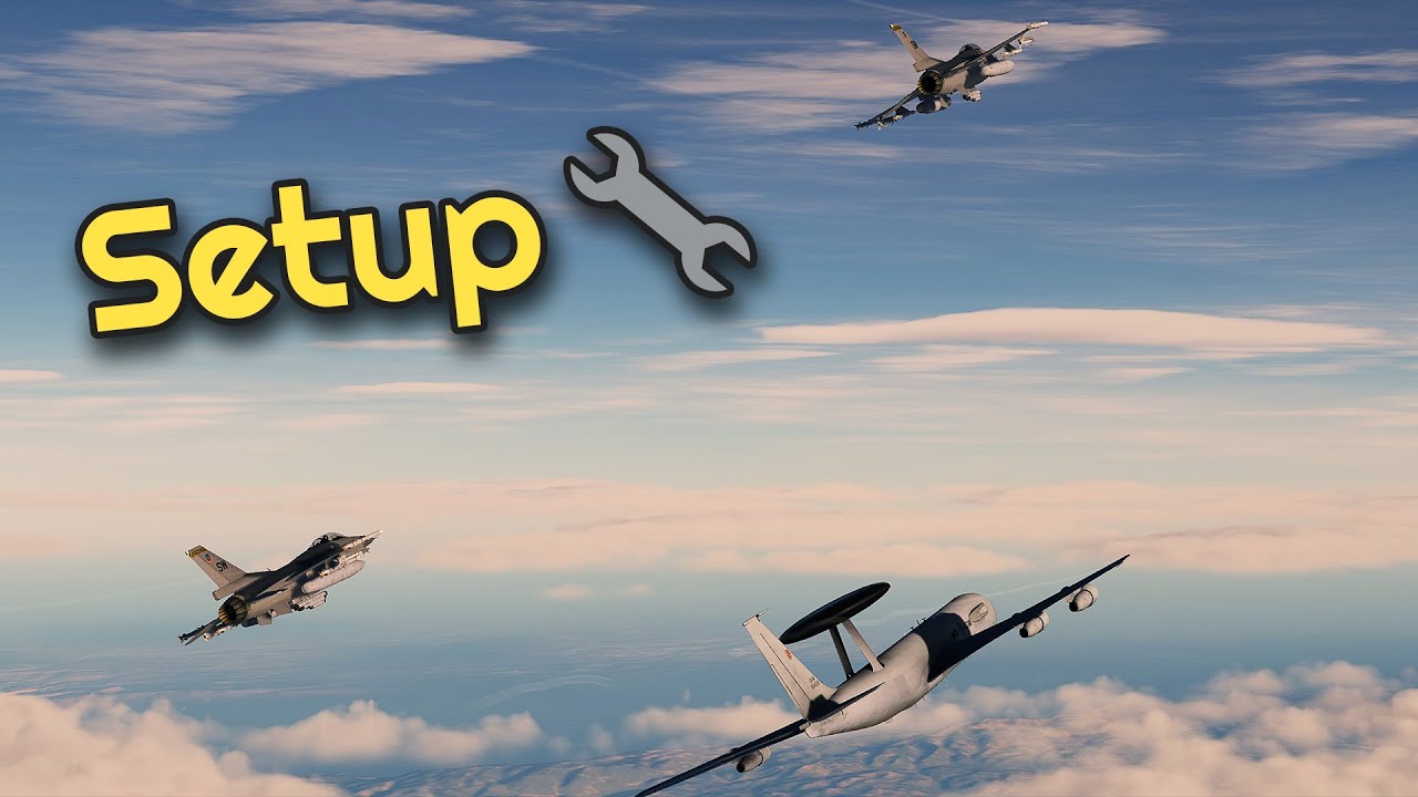 Setting Up Your Fighter Escort In DCS World