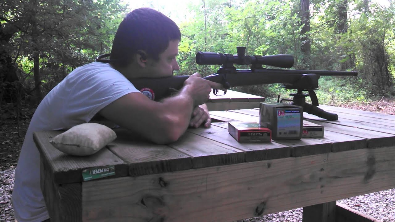 Savage Model 11 Hog Hunter .308, Shooting and Informal Accuracy Test