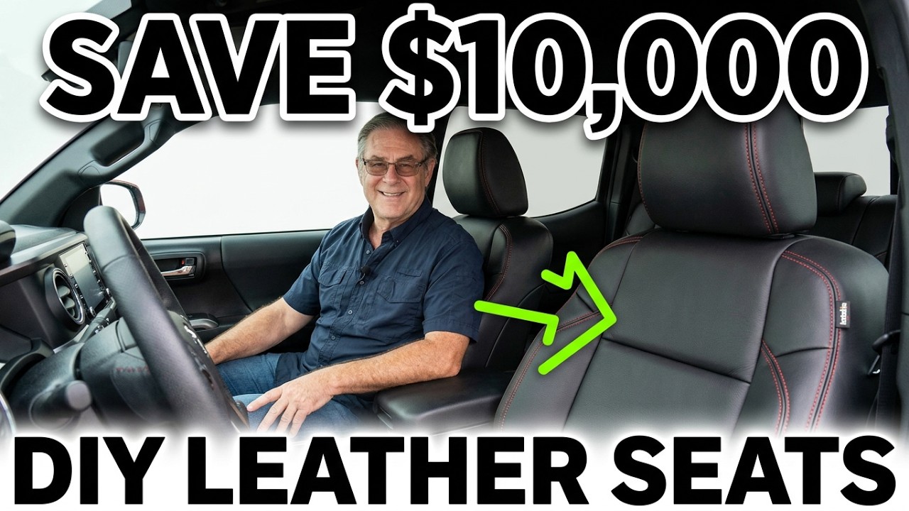 Katzkin Leather Seats Installation Part 1: Transform Your 2021 Toyota Tacoma’s Interior | DIY Guide