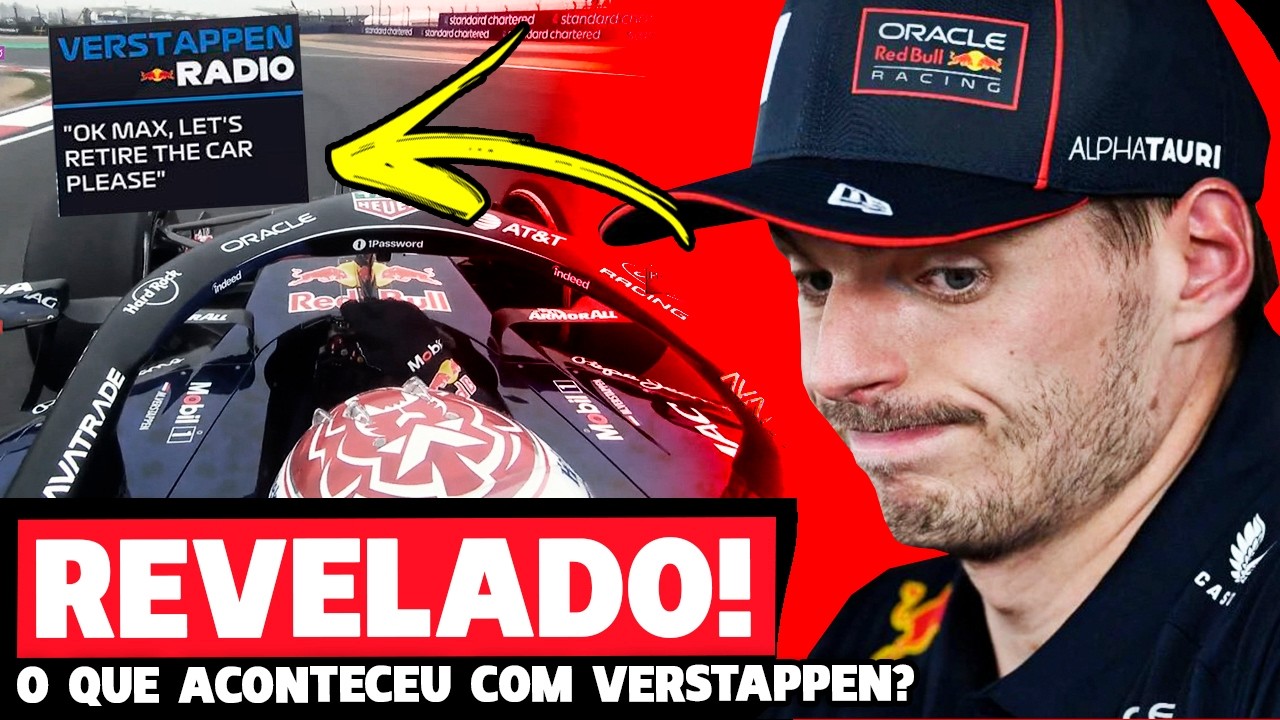 🚨RED BULL REVELA CAUSA DO PROBLEMA QUE TIROU VERSTAPPEN DO GP DA CHINA | FÓRMULA 1 |  GP EM CASA+