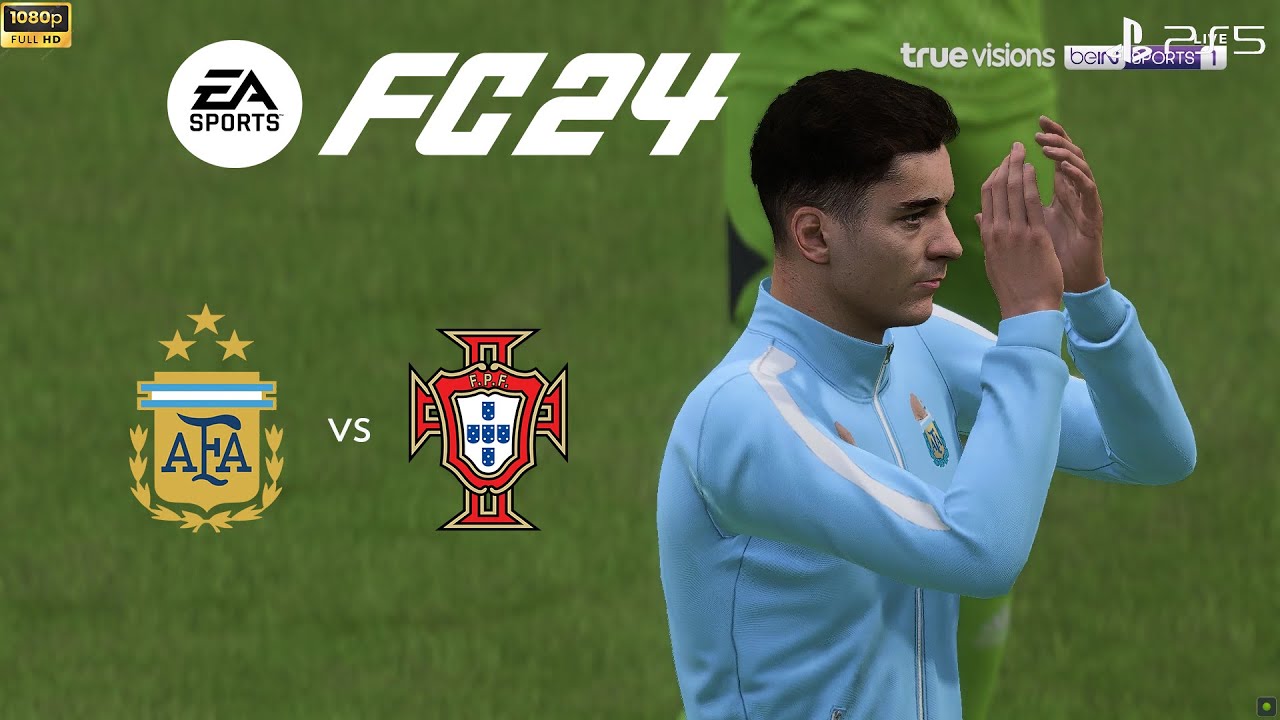 FIFA23 - Argentina  vs  Potugal  -  Friendry Match 2024 GamePlay PS5&trade;