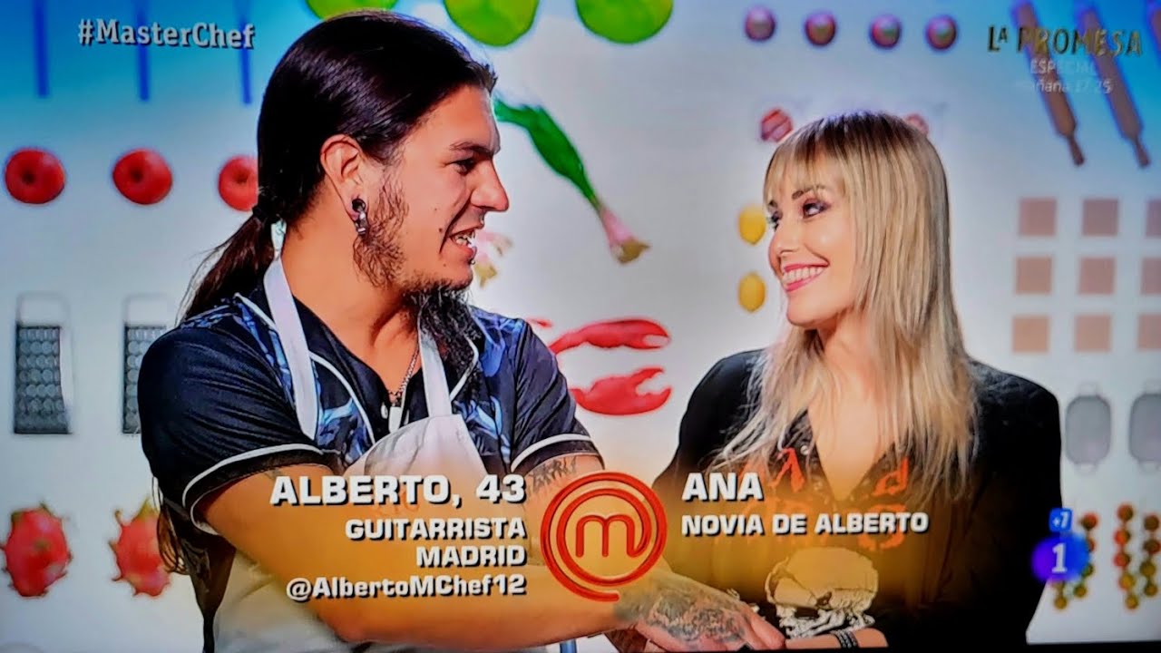 En Masterchef sorprendiendo a Alberto Marín