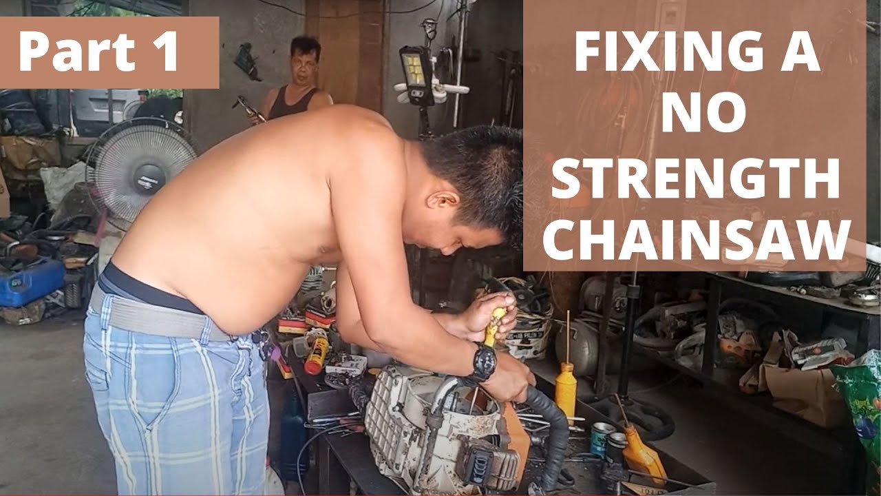 CHAINSAW 070 No enough Strength ( Replaced Coil and Condenser | part 1