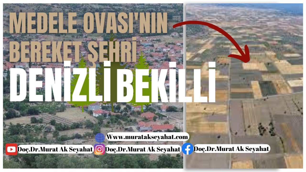 Medele Ovasının Bereket Şehri: Denizli Bekilli #denizli #bekilli Bekillide gezilecek yerler gezi reh