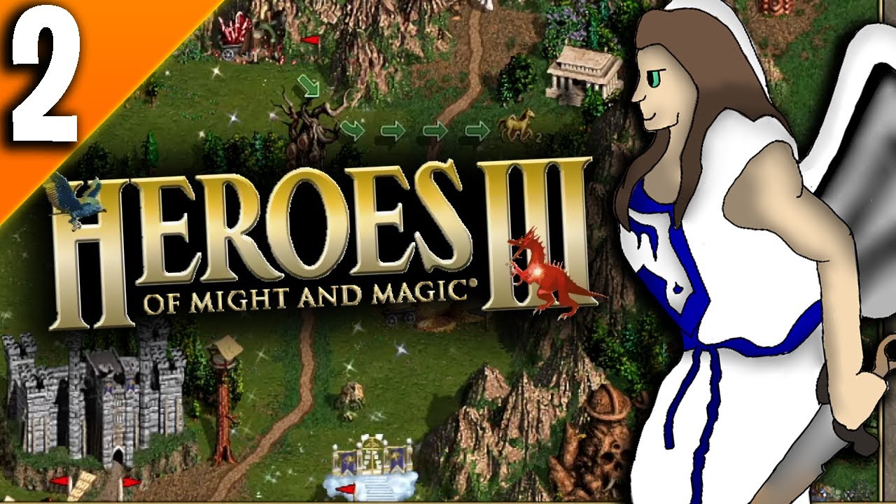 Heroes of Might and Magic III (Kampania RoE) #02 - Anioły