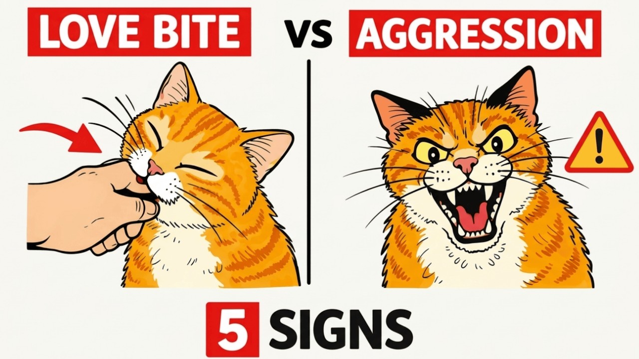 Cat Bite vs Love Bite: 5 Signs It&rsquo;s Real Aggression