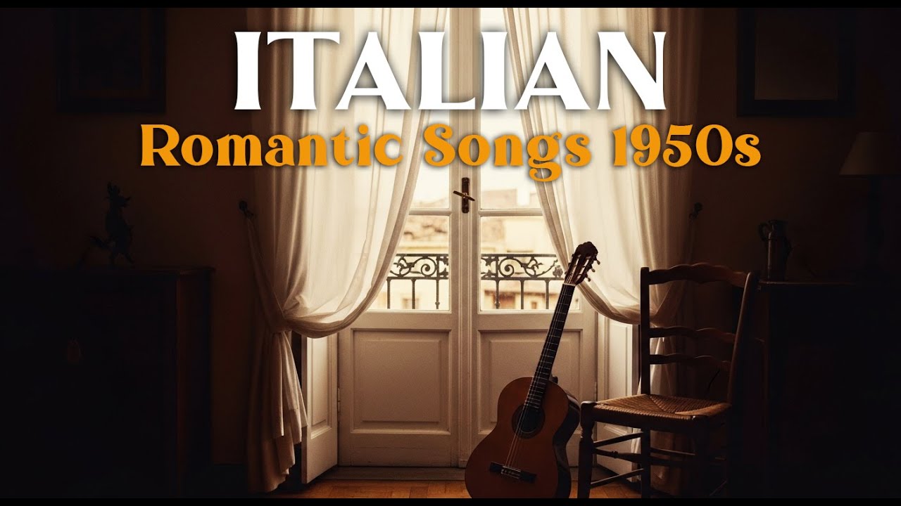 Italian Love Songs 50s Vol. 14 💘 Golden Era Italian Romance