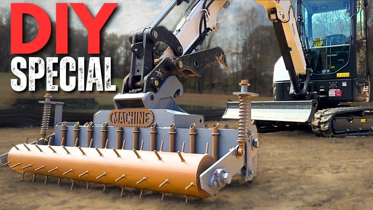 I've NEVER Seen This Attachment On An Excavator...So I Built One