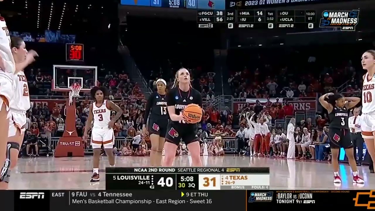 Hailey Van Lith vs TEX 21 PTS    ROUND 32    3.20.23
