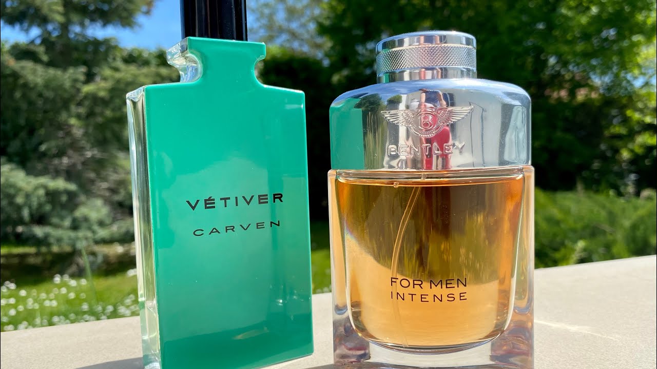 Layering Carven Vetiver & Bentley for Men Intense