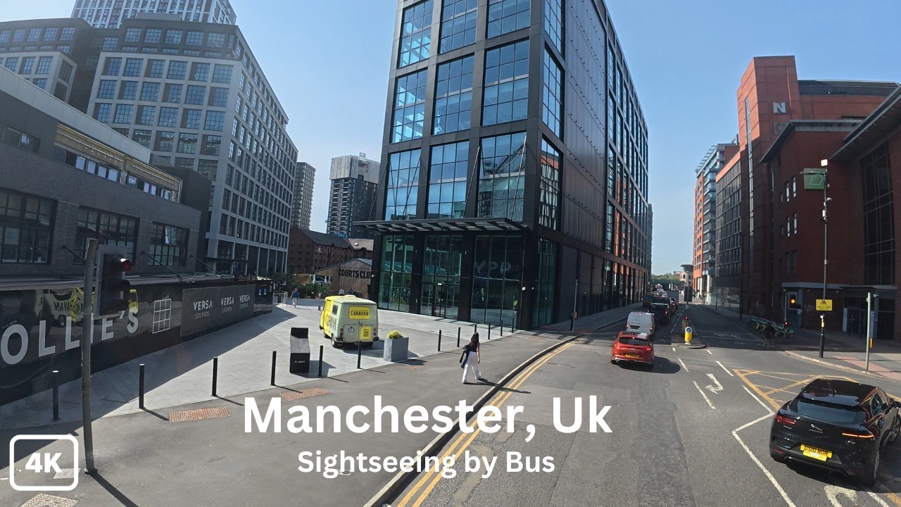 Manchester by Bus - Sightseeing on Free Bus Route 1