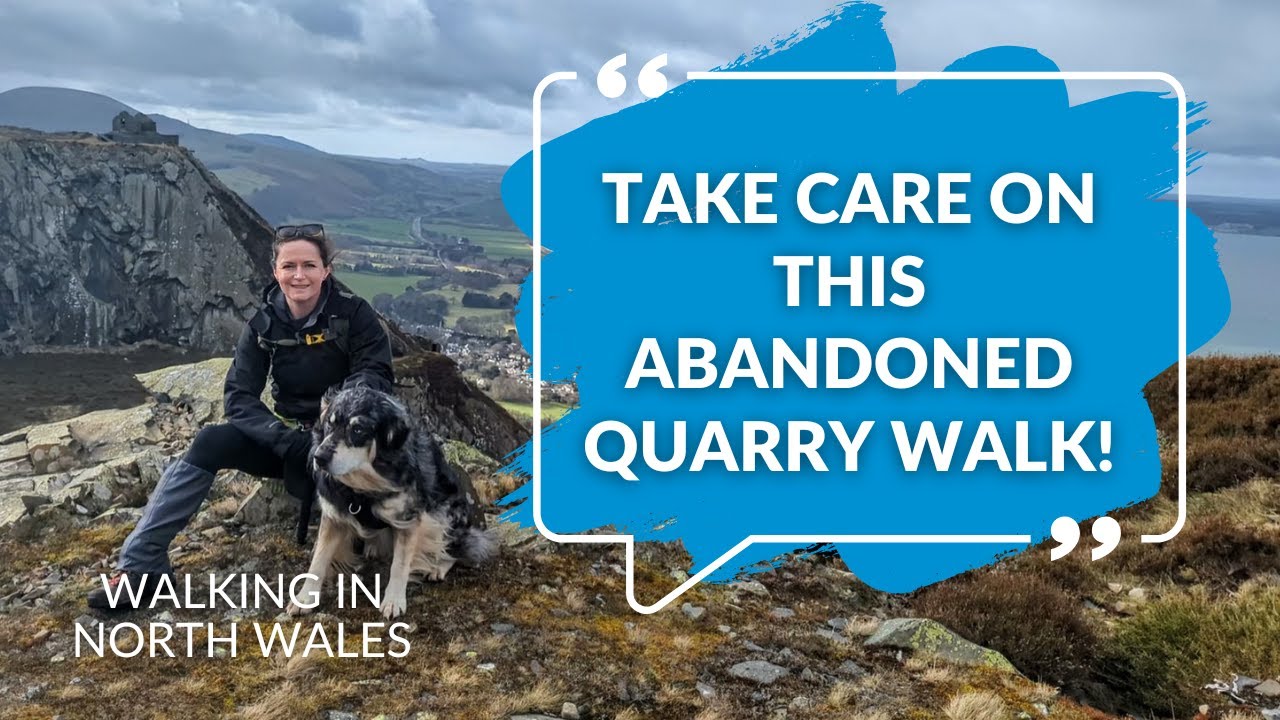 ABANDONED QUARRY WALK! Penmaenmawr Quarry