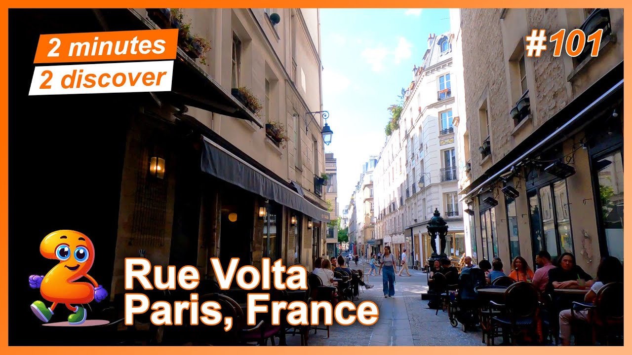 2 minutes 2 discover 101: Rue Volta, Paris, France