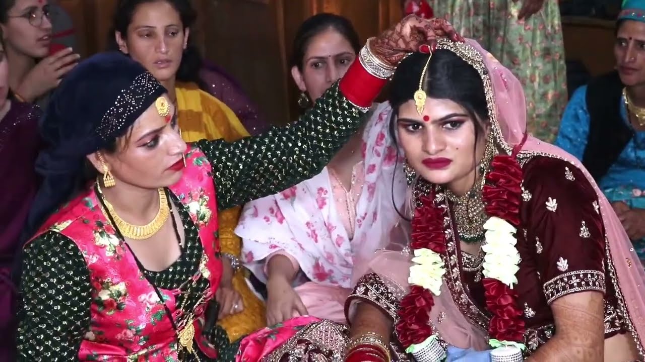 दुल्हन विदाई || Wedding Aanchal Weds Sanjay Chauhan || जौनसारी संस्कृति