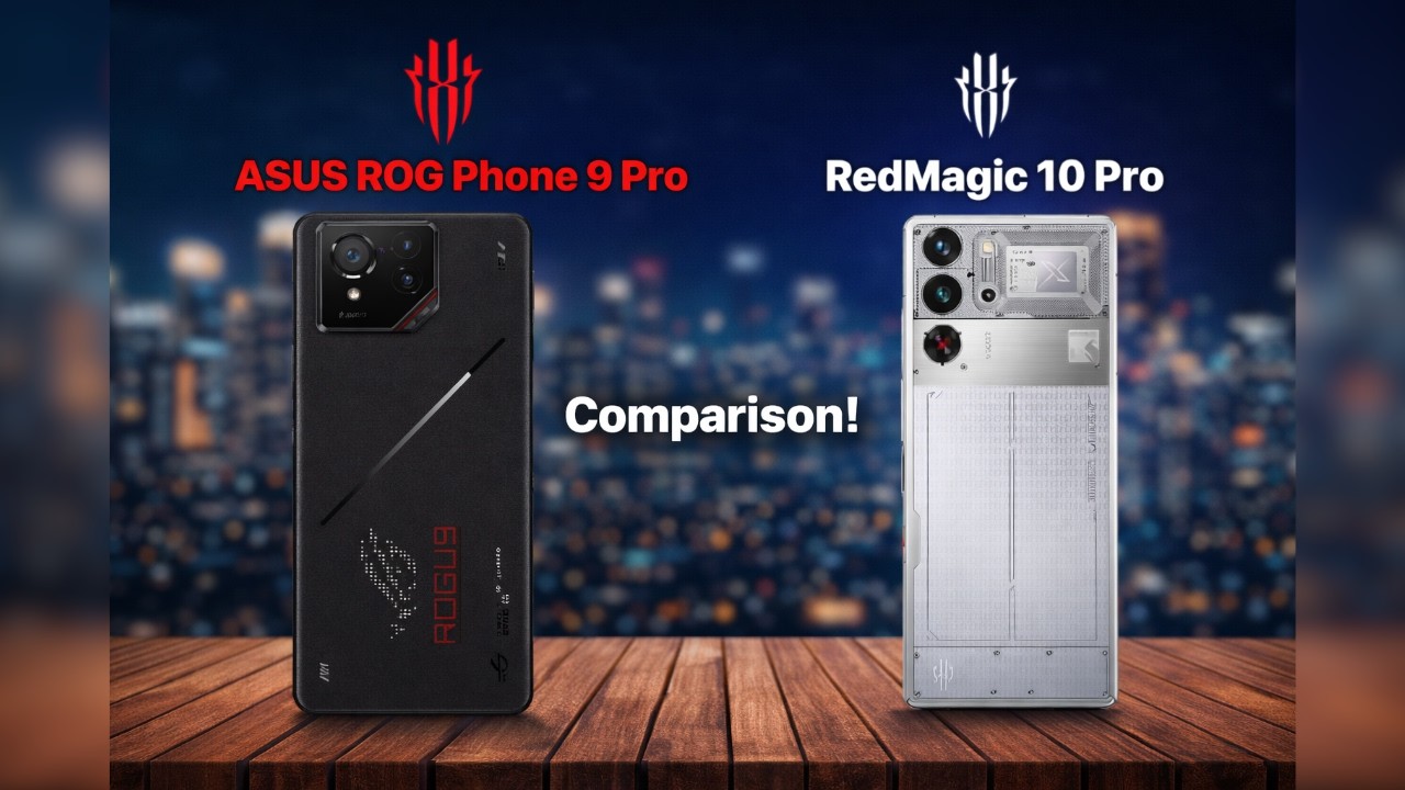 ASUS ROG Phone 9 Pro vs RedMagic 10 Pro | Ultimate Gaming Phone Comparison! 🎮