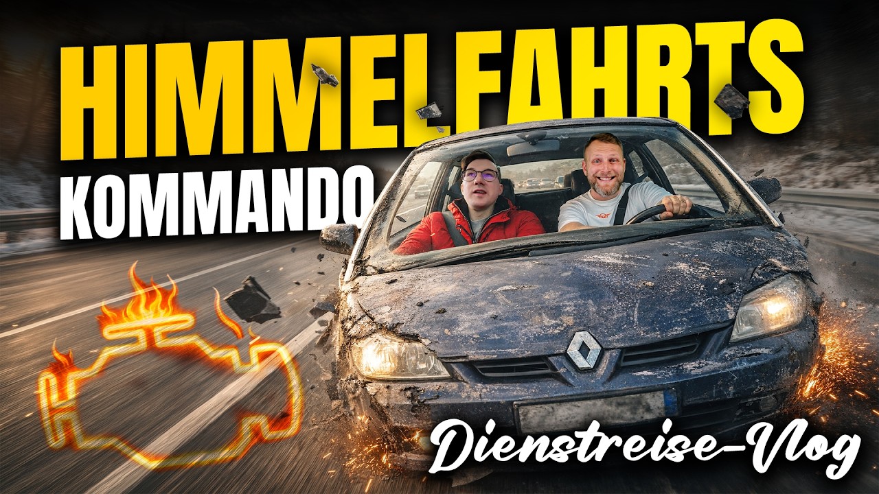 DIENSTREISE SPEZIAL! Einmal QUER DURCH DEUTSCHLAND mit SCHROTT REIFEN im SCHROTTREIFEN AVANTIME!