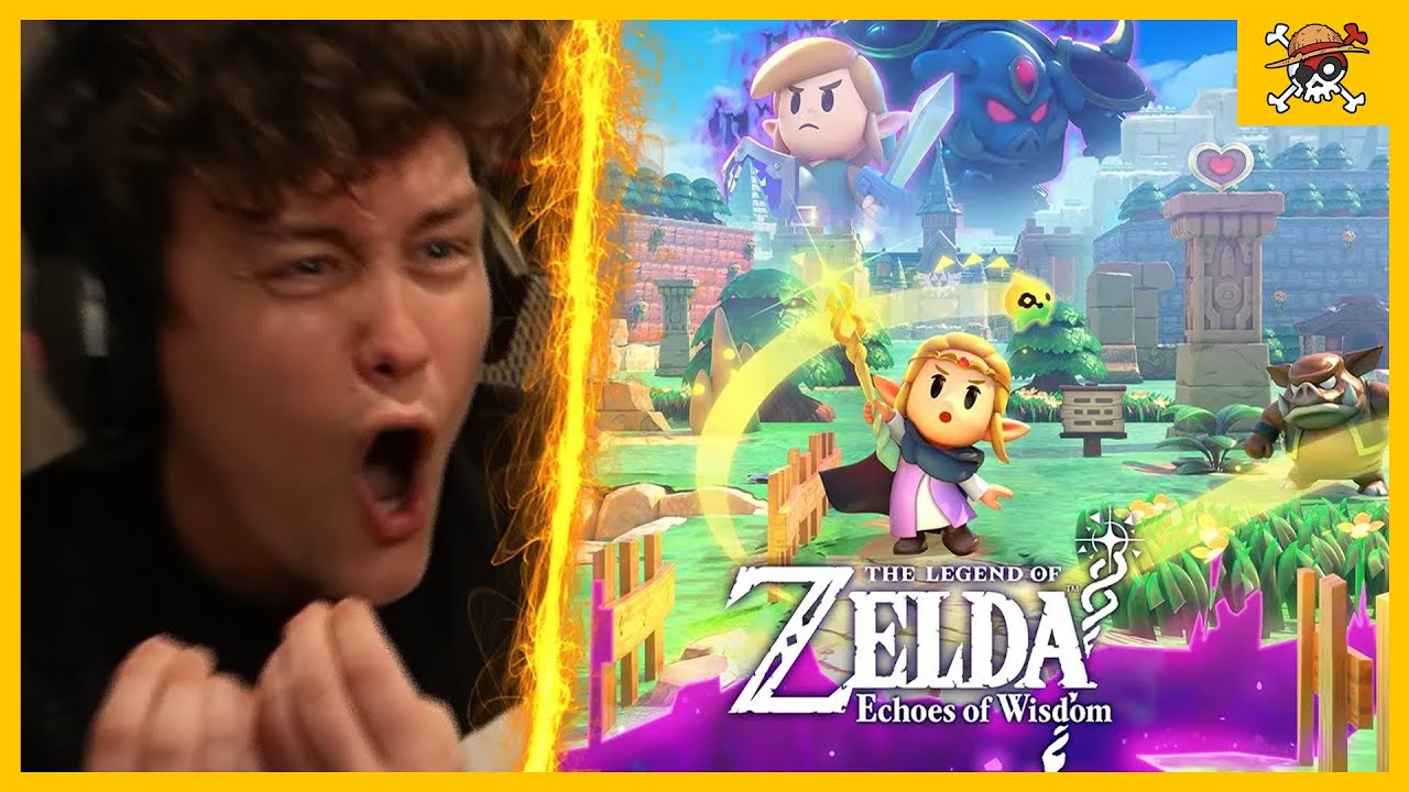 The Legend of Zelda: Echoes of Wisdom Trailer - RogersBase Reacts
