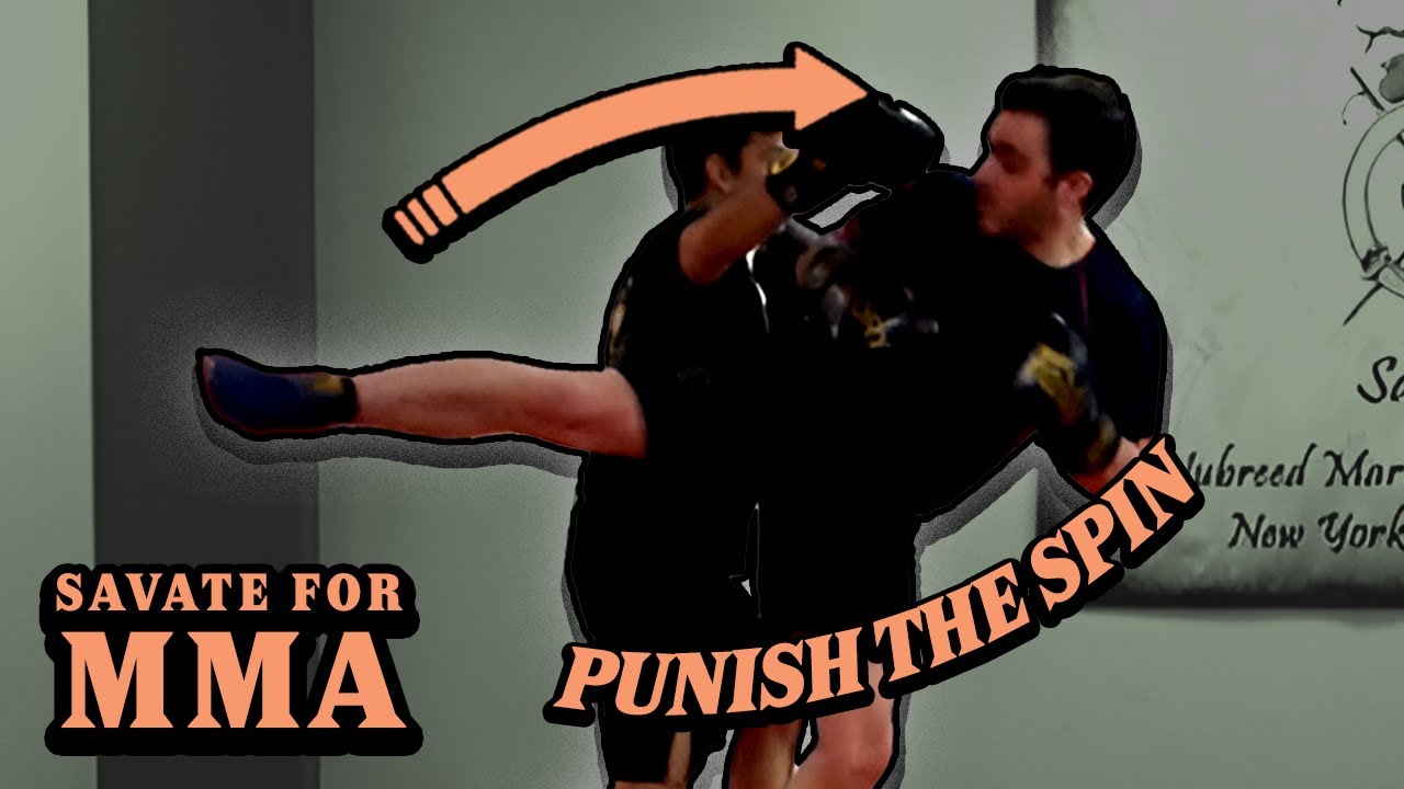 High Percentage - Low Risk Savate/JKD Spin Kick Counters.