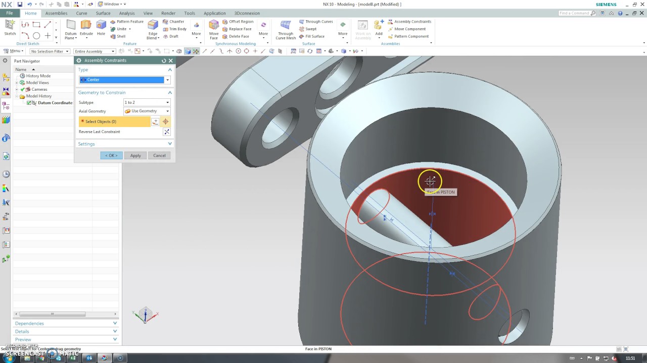 Assembly NX10 stirling engine part 1