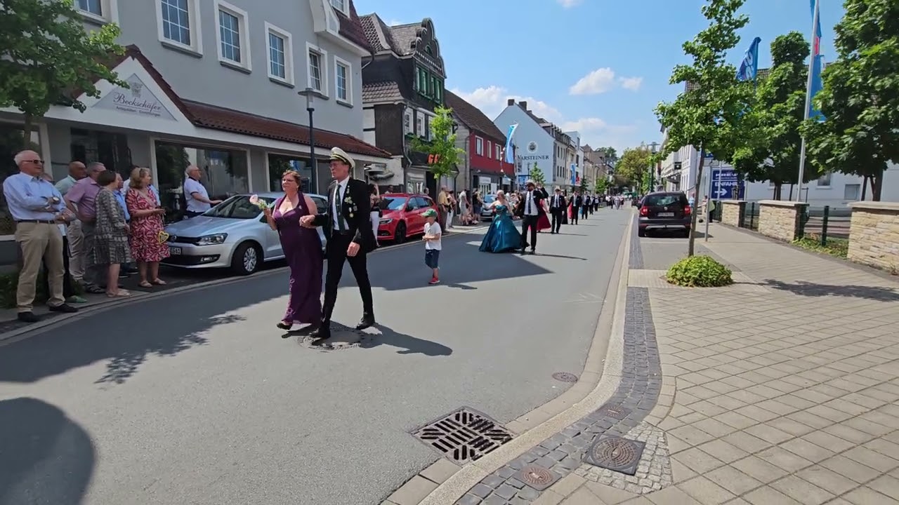 Schützenfest in Hüsten 2023 Großer Festumzug