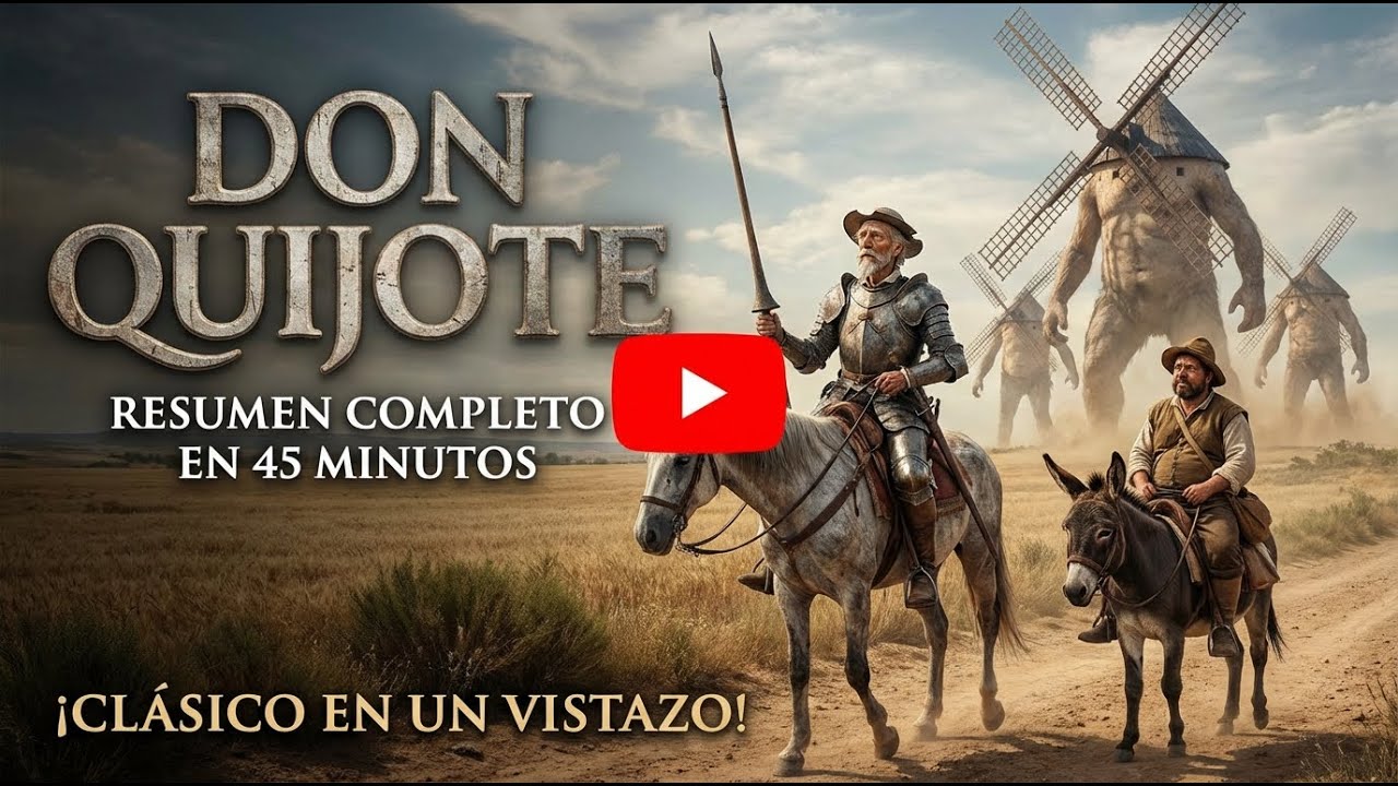 El Quijote en 45 Minutos Interpretado con Voces Dramáticas