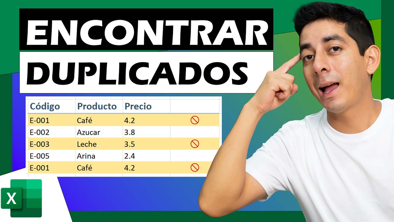 🚀 Encontrar Valores Duplicado como un DIOS del Excel (Bien Explicado)