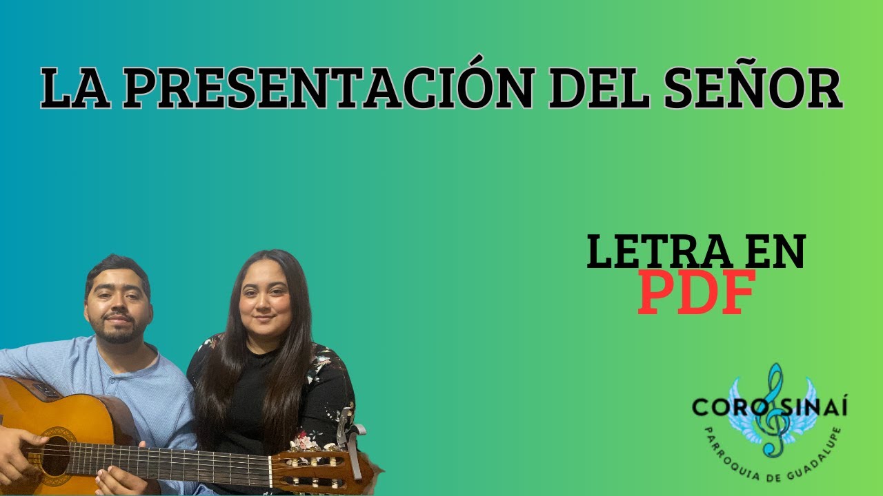 Presentación del Señor - Sinaí / Canto de comunión /PDF