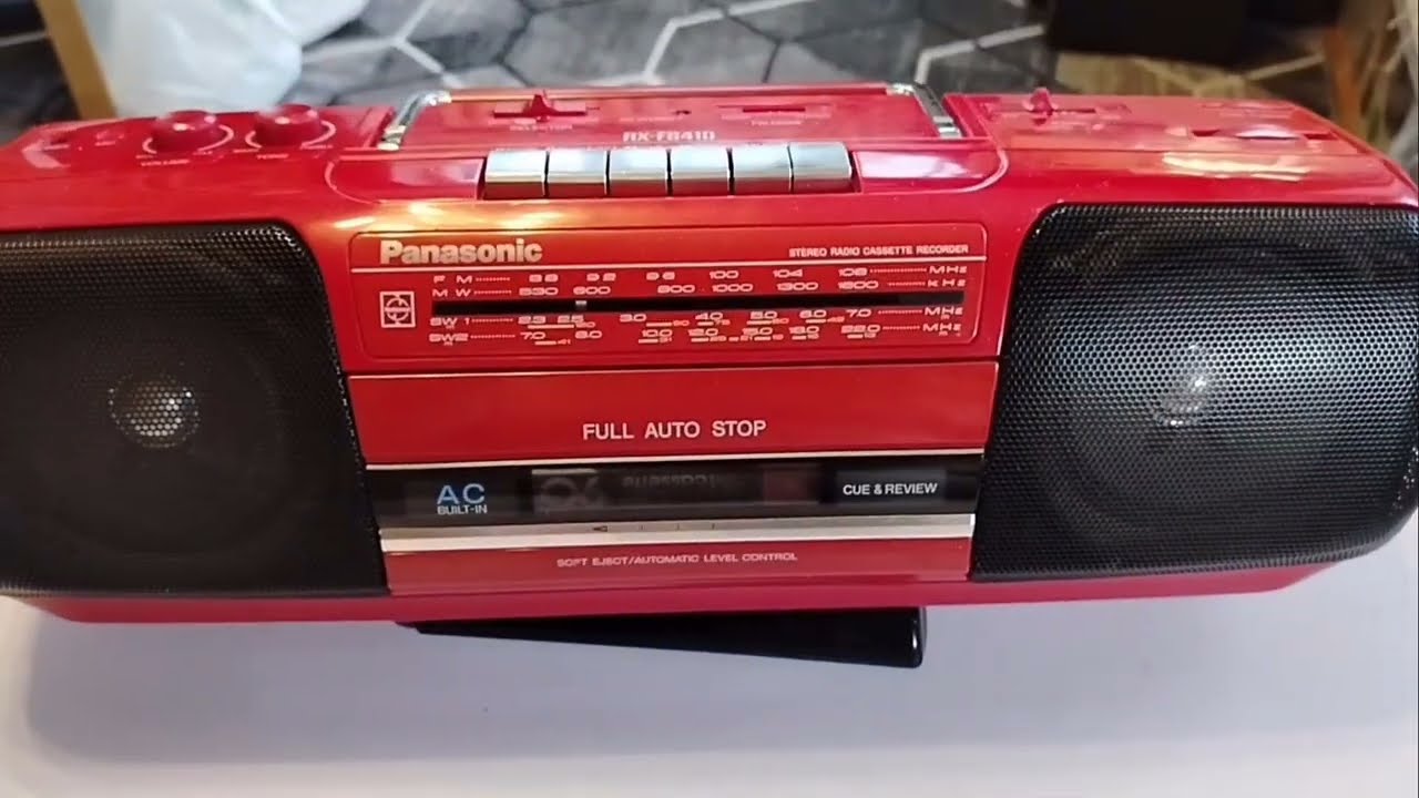 Panasonic RX-FS410 bluetooth+профилактика