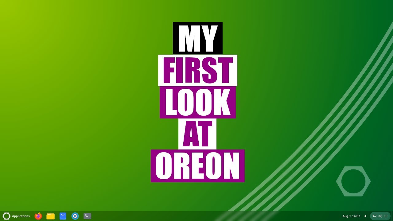 Мой первый взгляд на Oreon (дистрибутив Linux на базе Alma)