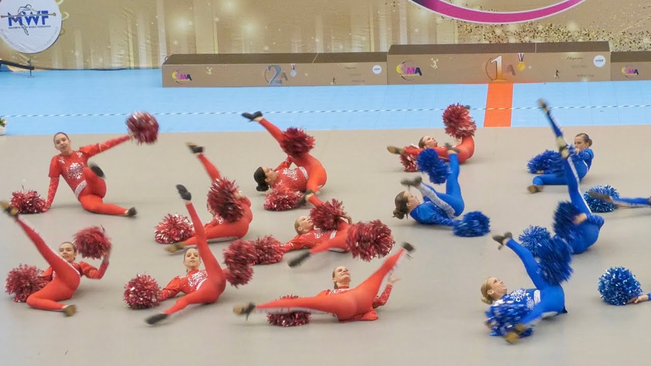 Majorettes *ANGELIN Vyškov* / PODIO POM JUNIOR , mažoretky / Hradec Kralove 2025 |