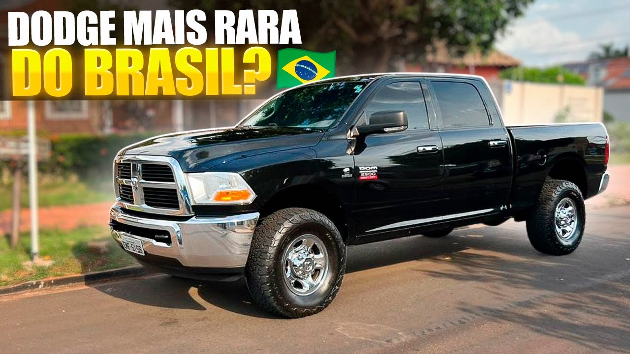 Dodge RAM 2500 SLT, só existem 4 delas no Brasil!!