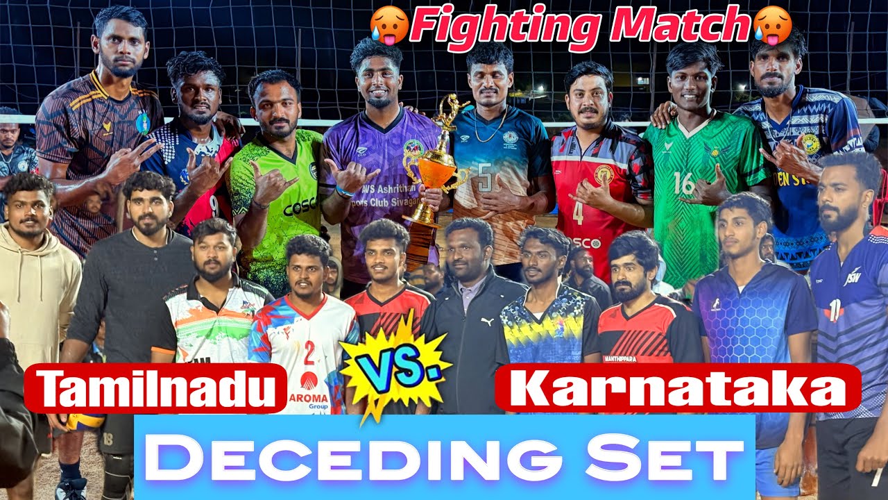 Climax 💥Twist 😵‍💫What😱 a thrilling Match Raki Vs Kabali Deciding Set Mayiladuthurai Vs Mangalore