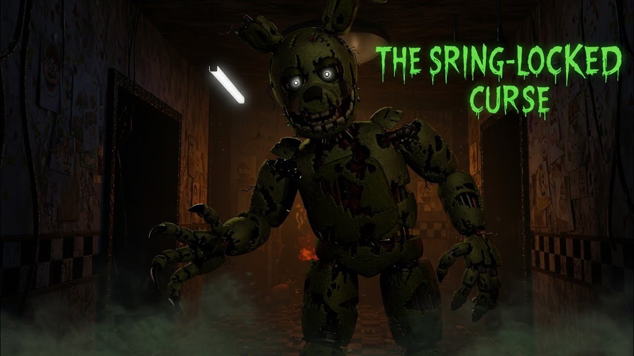The Spring-Locked Curse-Springtraps Villain Song [FNAF 3]