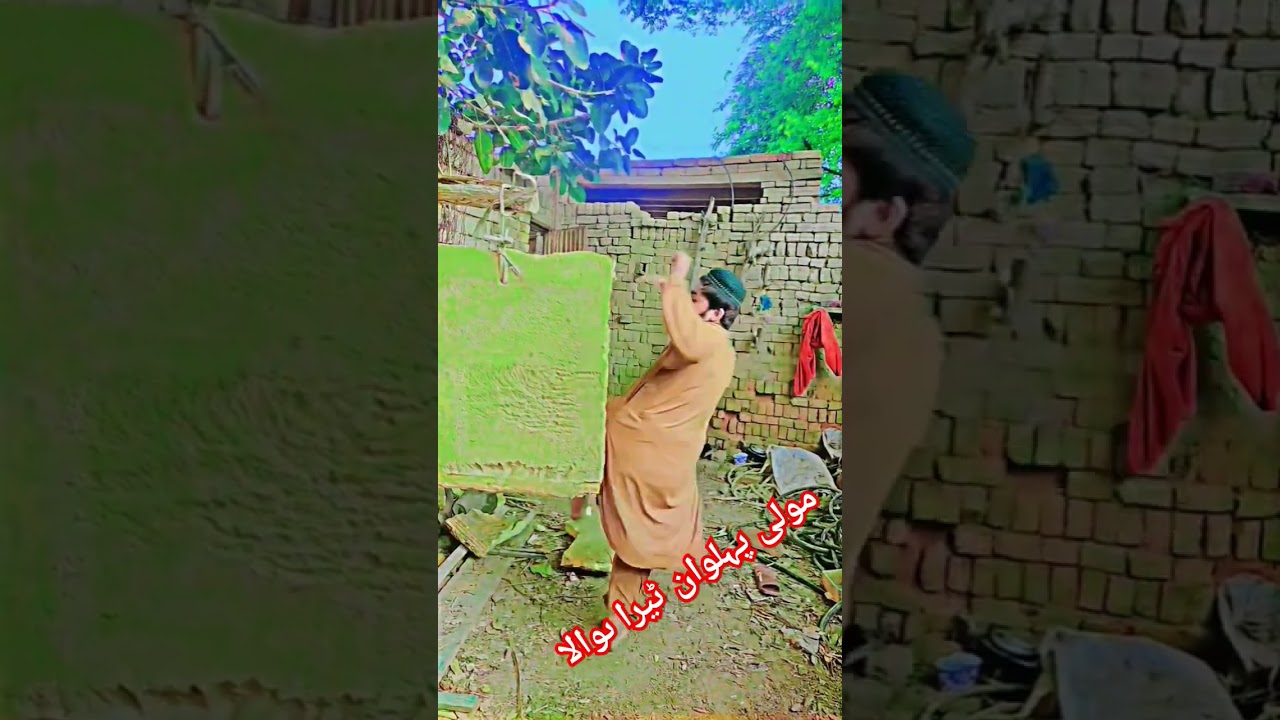 Moli Pahelwan pahar pur Kung Fu kik please virel video