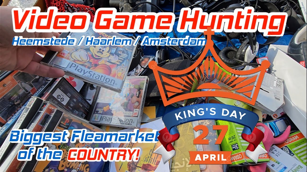 САМЫЙ БОЛЬШОЙ блошиный рынок KINGSDAY 2023 / Амстердам / Харлем / Хемстеде