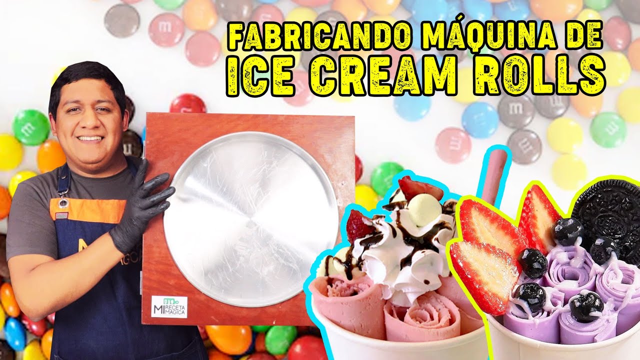 Hicimos una Máquina Casera de ICE CREAM ROLLS @El Guzii