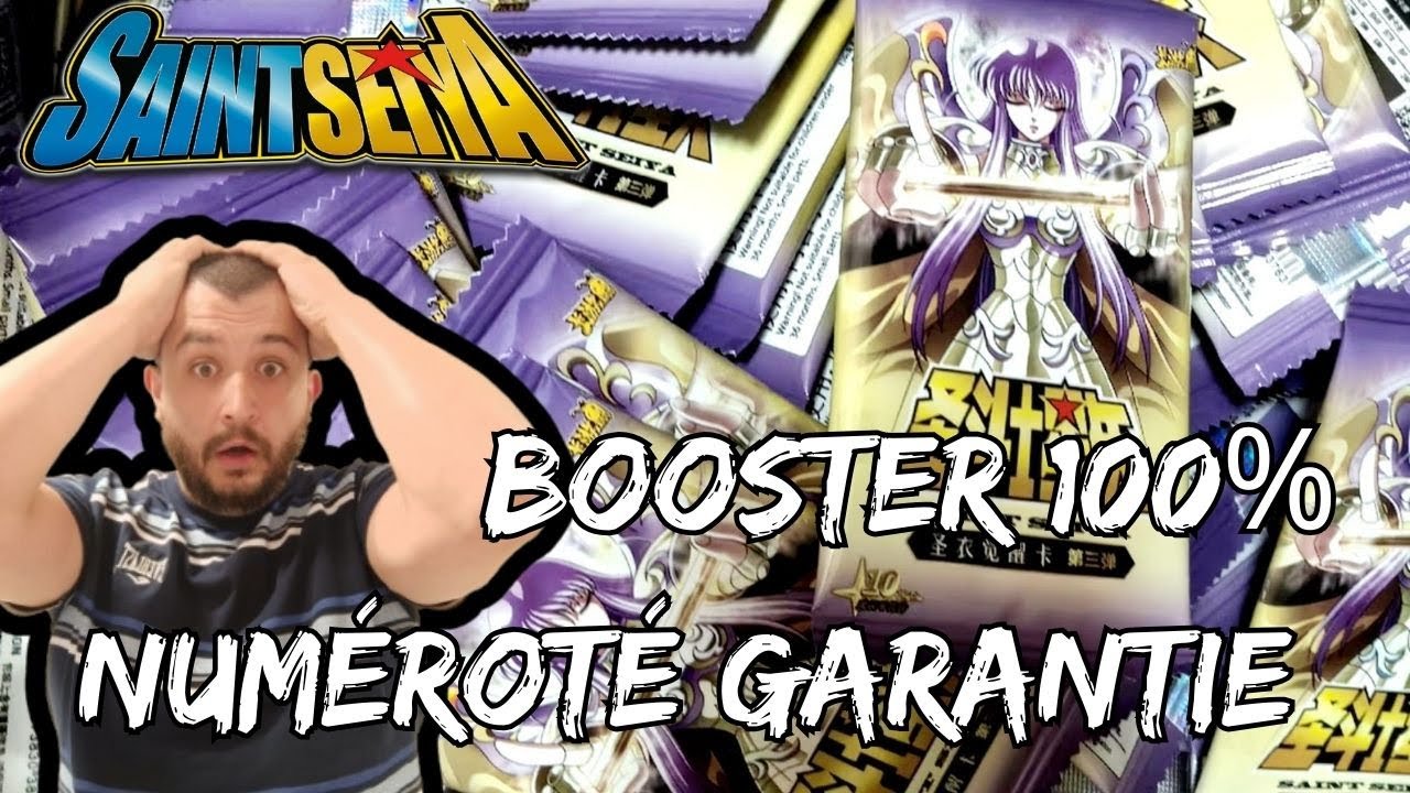 SAINT SEIYA KAYOU Booster garanti 100% num&eacute;rot&eacute; : carte BSR &agrave; coup s&ucirc;r !