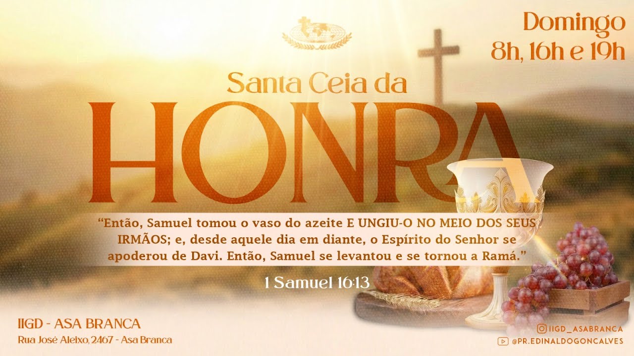 santa ceia da honra.