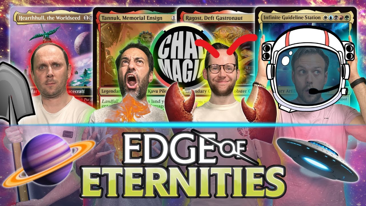 Who is the Best Edge of Eternities Commander?! | Ragost v Tannuk v Infinite Guideline v Hearthull