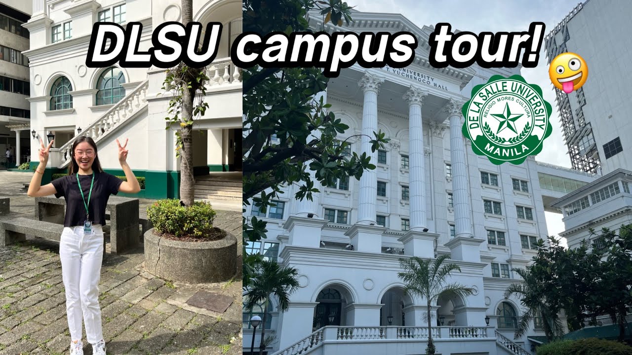 DLSU TOUR!📚🤪realistic week in dlsu, uni day in the life | Reese Kaw